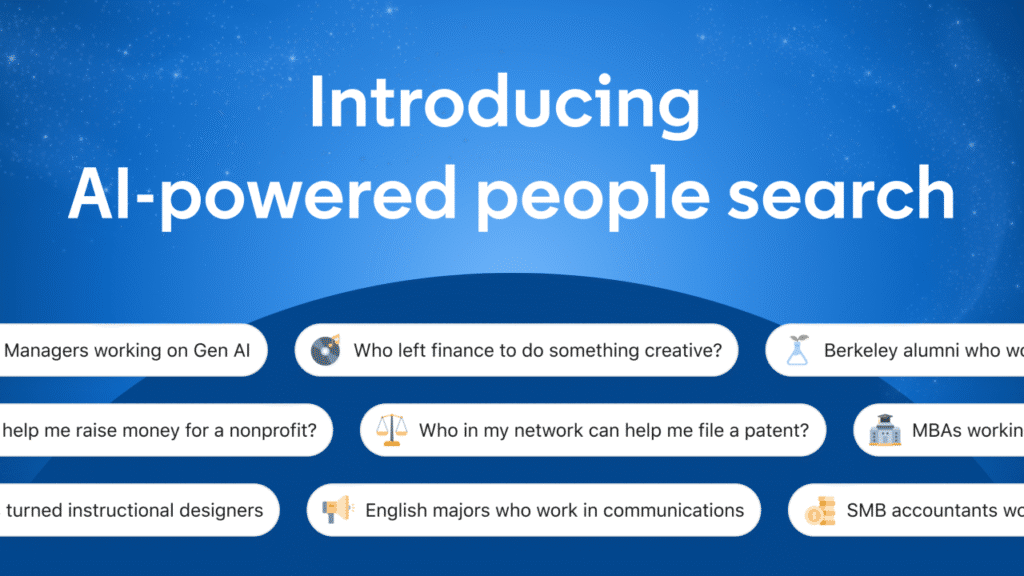 Introducing Ai-powered peopel search on LinkedIn
